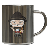 Da Oid Sinzer Griller Edelstahl Kaffeetasse 400ml Grosser Arber Front